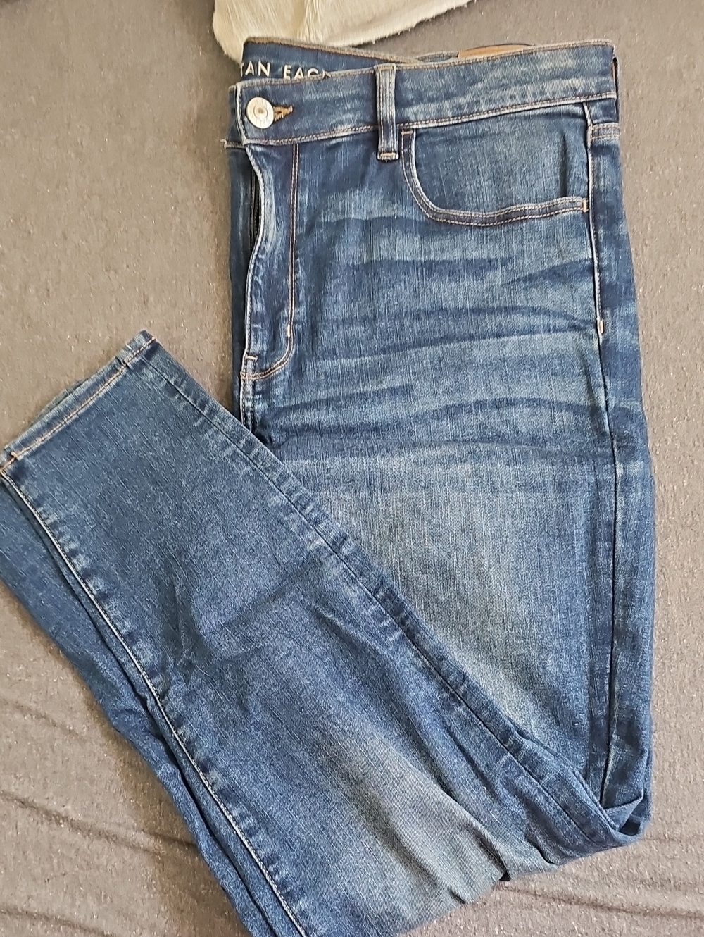 American Eagle Outfitters Men's Skinny Jeans - Blue